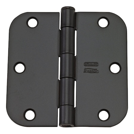 National Hardware 3-1/2 in. L Oil Rubbed Bronze Door Hinge 12 pk N612-062
